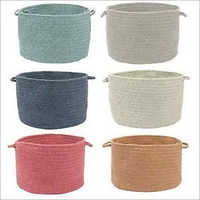 Colored Cotton Basket