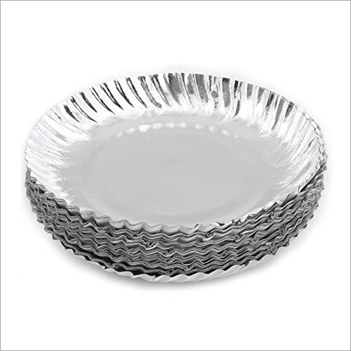 Silver Paper Plate