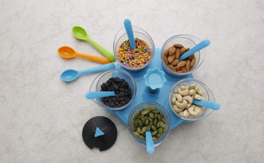 MULTI PURPOSE DINING SET OF 5 SPICE RACK