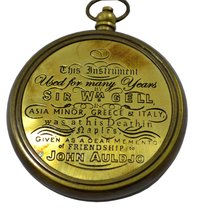 Sir Wm Gell Antique Flat Compass