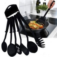 6 PCS PLASTIC NONSTICK SPATULA