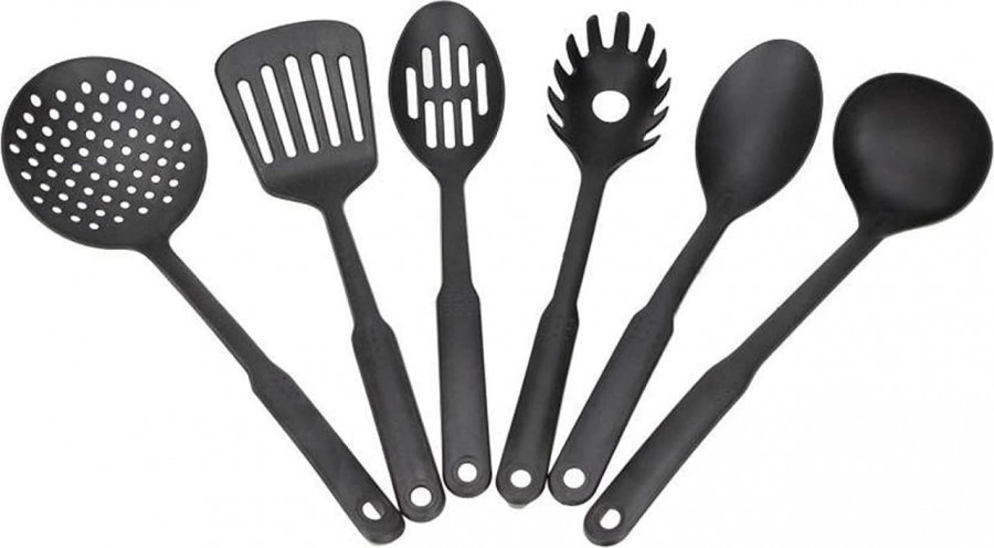 6 PCS PLASTIC NONSTICK SPATULA