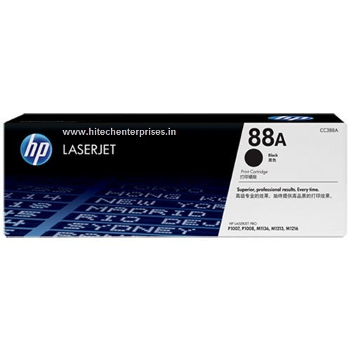 HP 88A CC388AD Black Original Toner Cartridge