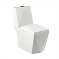 One Piece Commode Seat