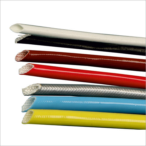 Silicone Rubber Coated Fiberglass Sleeving - Color: Multicolor