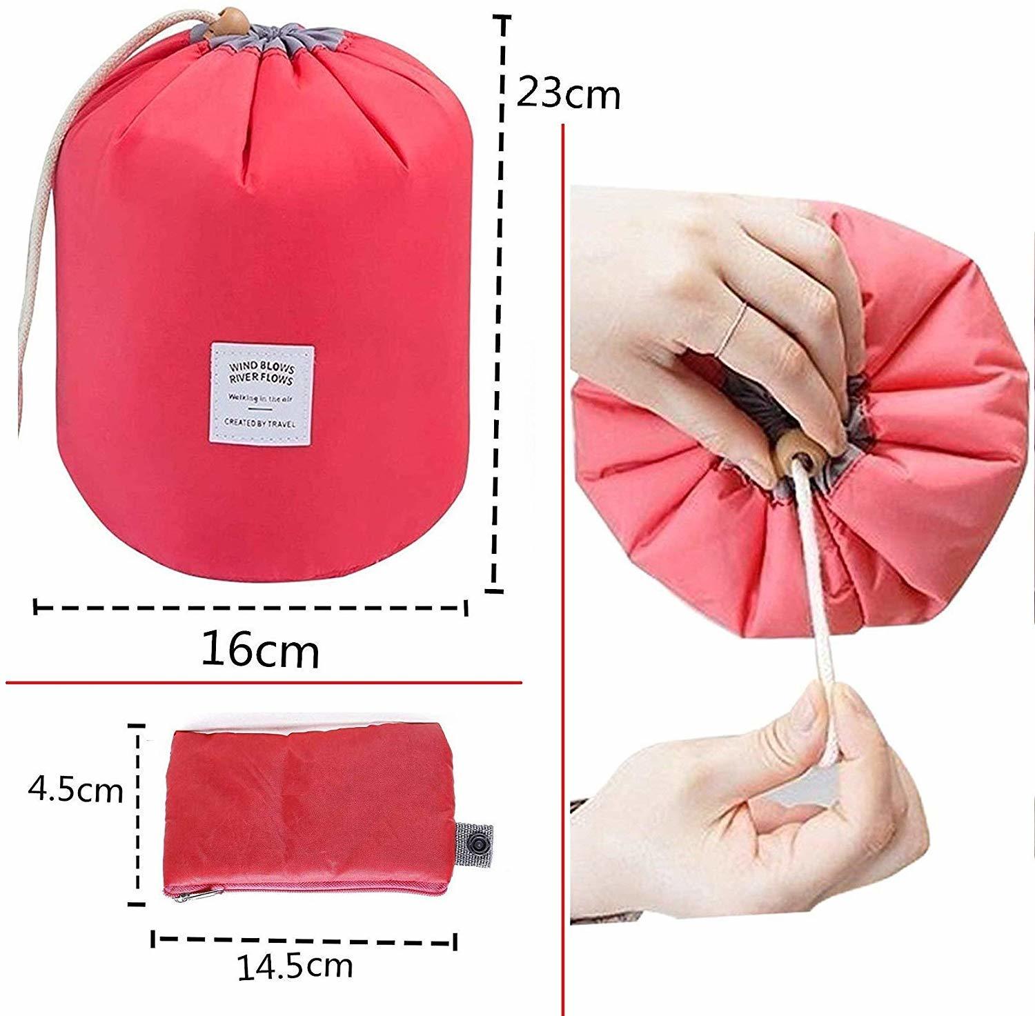 ROUND JEWELRY POUCH BOX