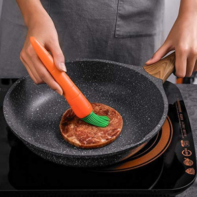 CARROT SHAPED SILICON KITCHEN OIL BRUSH