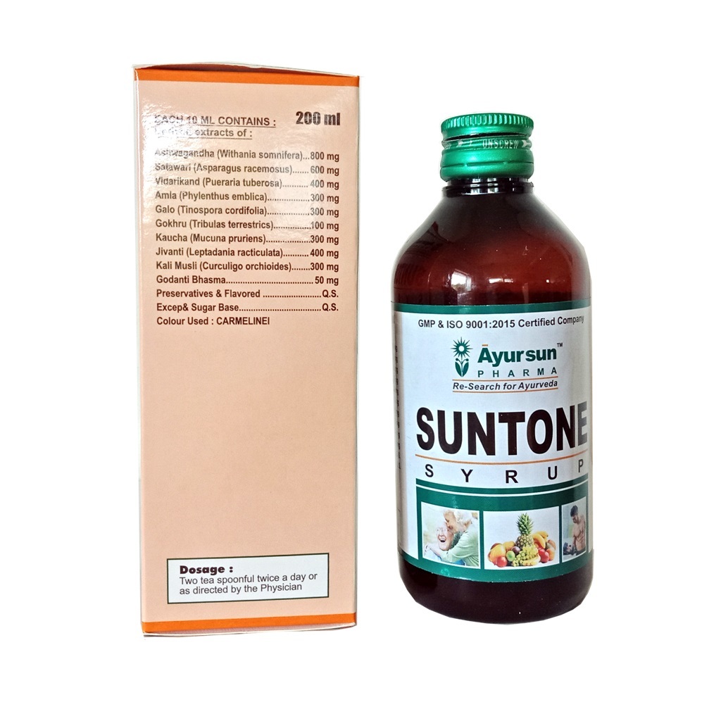 Ayurvedic Syrup For Natural - Suntone Syrup