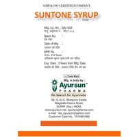 Ayurveda Syrup For During Convalescence-suntone Syrup