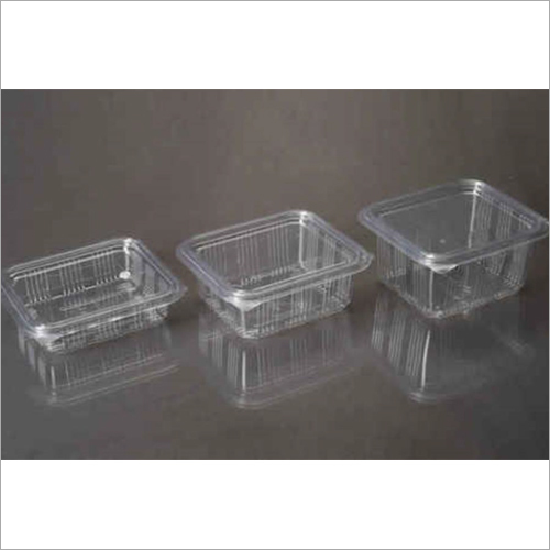 PET Rectangular Hinged Box
