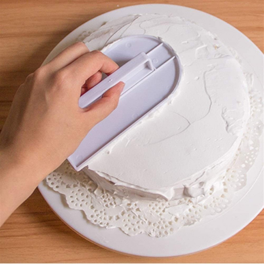 CREAM SCRAPER FONDANT POLISHER FINISHER