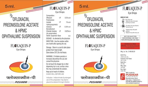 Ofloxacin Prednisolone Acetate & Hpmc Ophthalmic Suspension