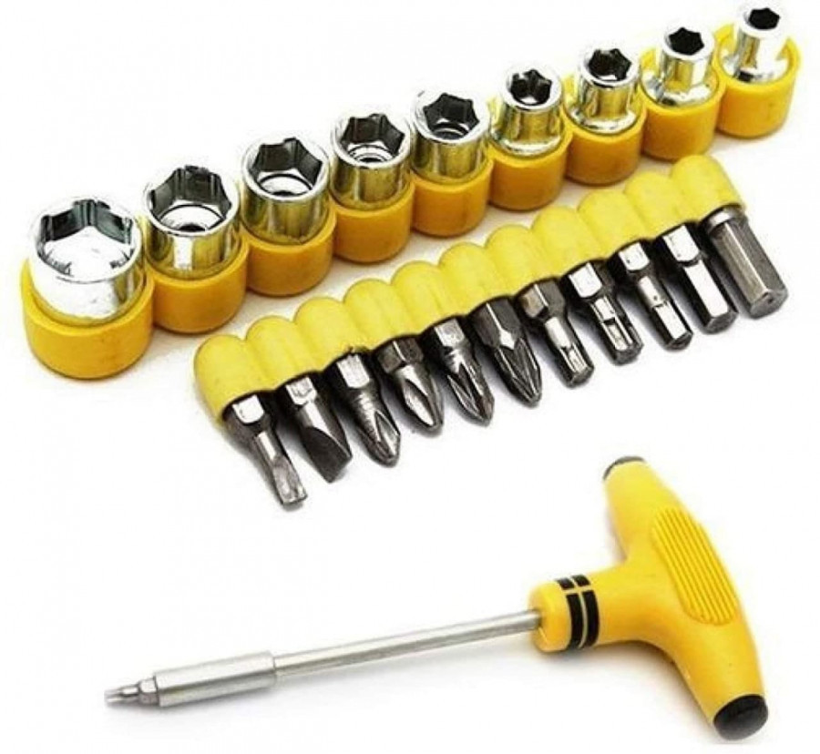 24 PCS T SHAPE SCREWDRIVER SET