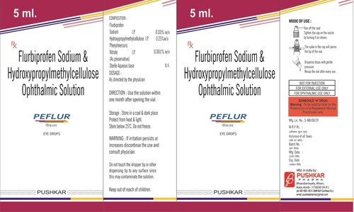Flurbiprofen Sodium & Hydroxypropylmethylcellulose Ophthalmic Solution