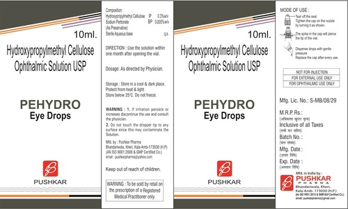 Hydroxypropylmethyl Cellulose Ophthalmic Solution
