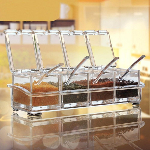 CRYSTAL SPICE RACK