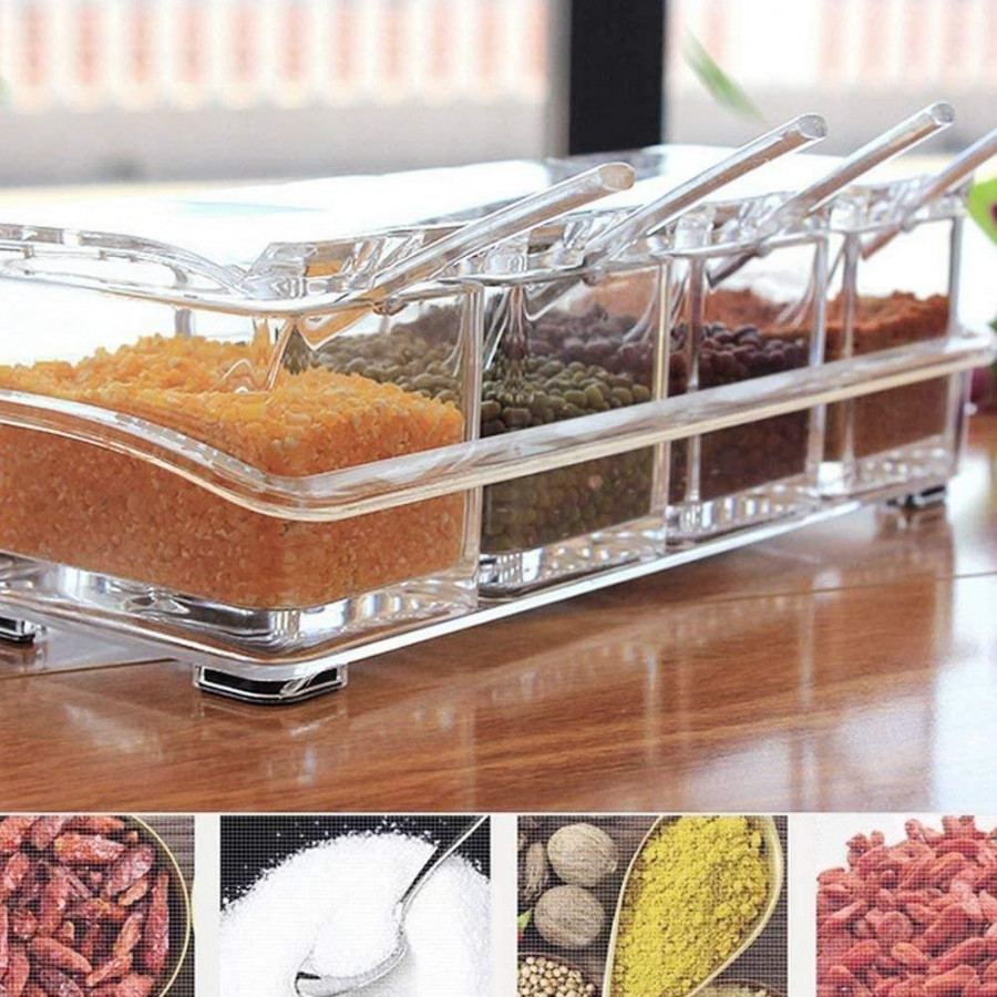 CRYSTAL SPICE RACK