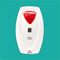 Water Overflow Alarm - Plastic, Electric Power Supply | White Color, Suitable For Hospital And Home Environments