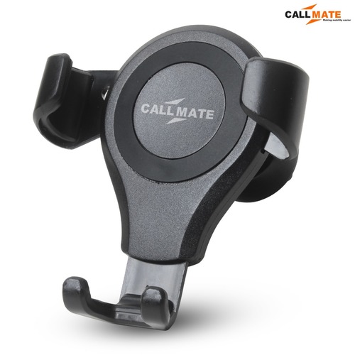 Car Mount Mobile Holder - PVC Material, Black Color | 6 Months Warranty, Fits All Vehicle Types