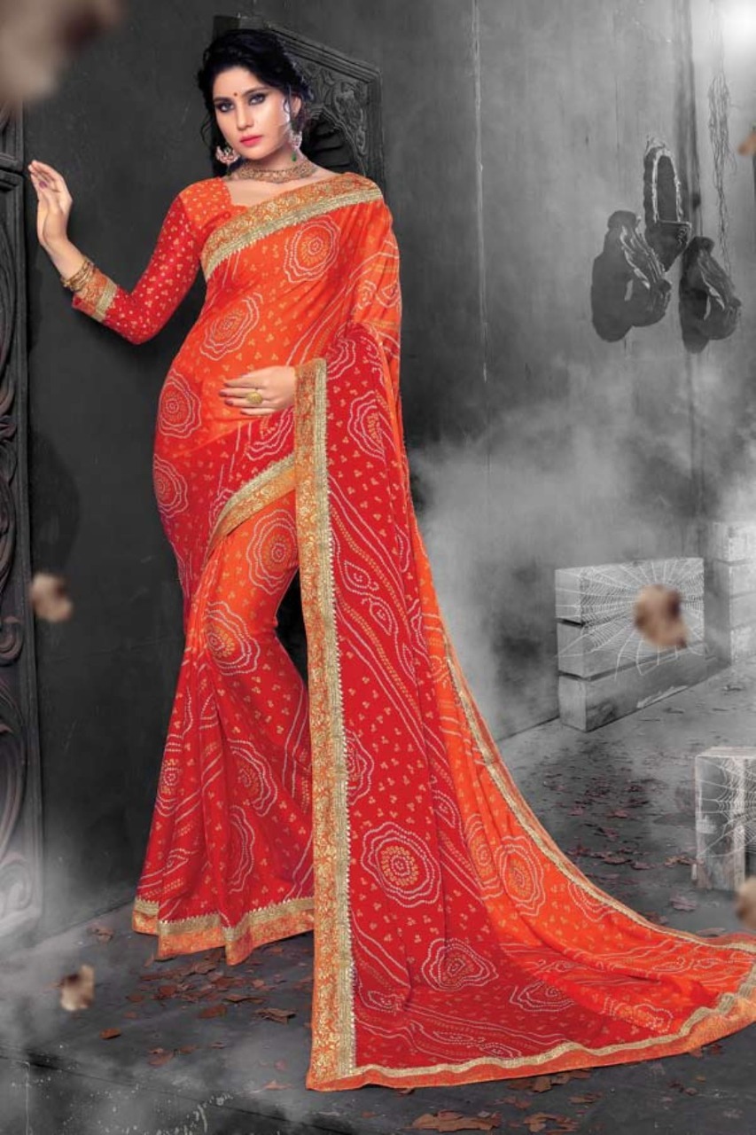 Sangam Prints Sukanya Chiffon Printed Saree Catalog