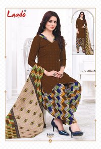 Laado Priti Patiyala Vol 5 Pure Cotton Printed Dress Material Catalog