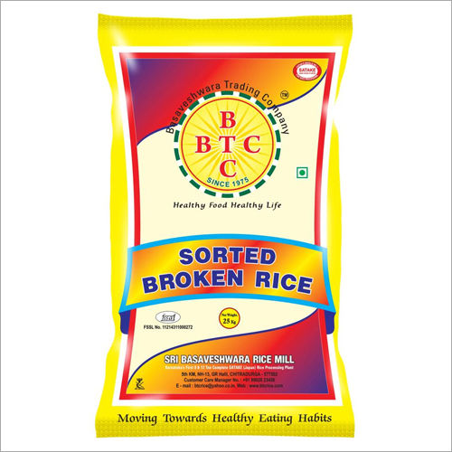 Organic Sorted Broken Rice