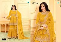 Your Choice Zara Vol 2 Georgette Designer Sharara Style Suit Catalog