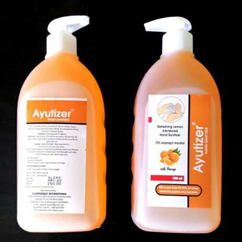 Ayutizer-Hand sanitizer- Orange
