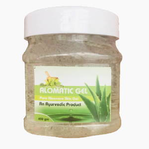 Alomatic Aloe Vera Gel 450gm By RENOVA NUTRITION
