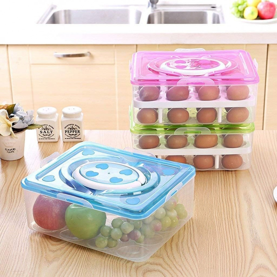 DOUBLE LAYER EGG TRAY