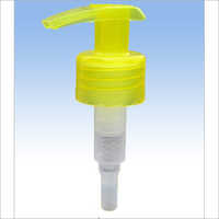 Yellow and Green Plastic Lotion Pump