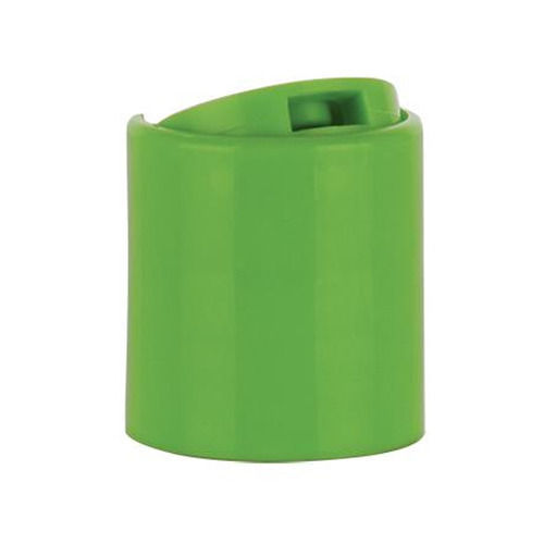 Green Plastic Disc Top Caps