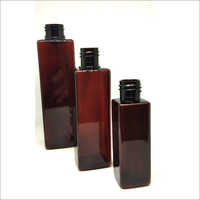Cosmetic PET Square Bottle