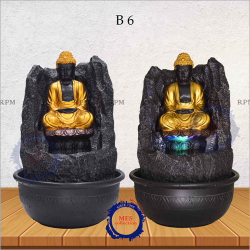 Black Reclining Buddha Backflow Incense Burner
