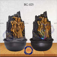 Radha Krishna Backflow Incense Burner