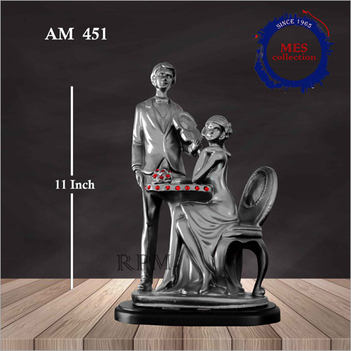11 Inch Decorative Couple Statue