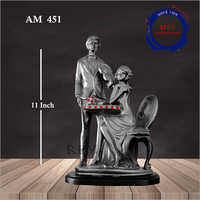 11 Inch Decorative Couple Statue
