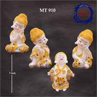 7 Inch Piece Of Four Feng Shui Statue
