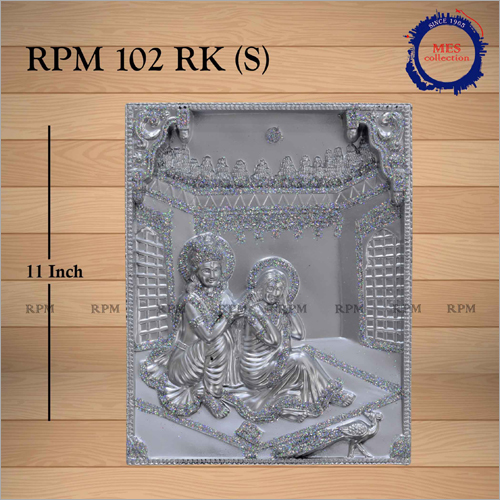 11 Inch Radha Krishna Designing Frame
