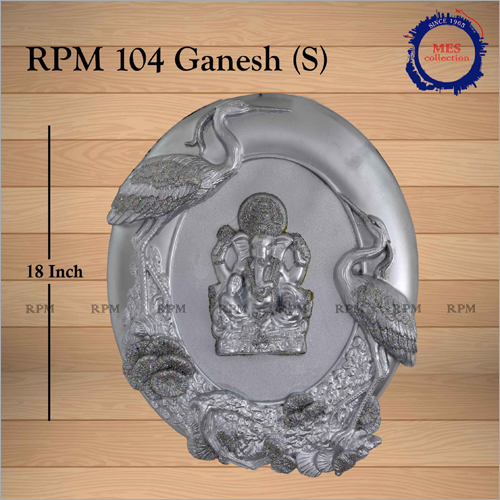 Any Color 18 Inch Ganesh Wall Frame