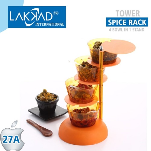 Pickle Container Multipurpose 360 Degree Rotating Spice Rack