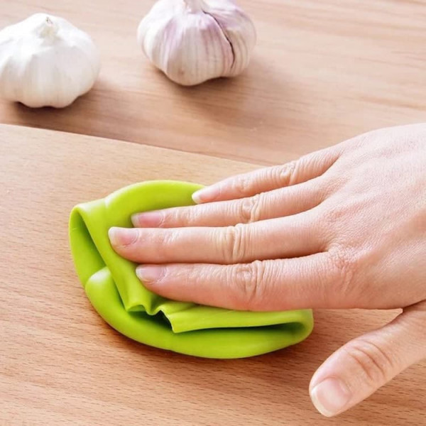 SILICONE GINGER GARLIC MANUAL PEELING