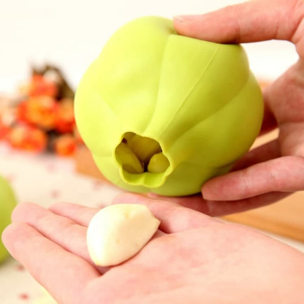 SILICONE GINGER GARLIC MANUAL PEELING