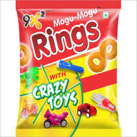 Ring With Crazy Toys Snacks