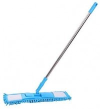 FLOOR CLEANING MOP WITH STEEL ROD LONG HANDLE