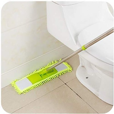 FLOOR CLEANING MOP WITH STEEL ROD LONG HANDLE