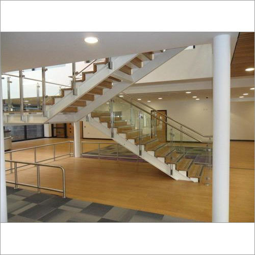 Dog legged staircase