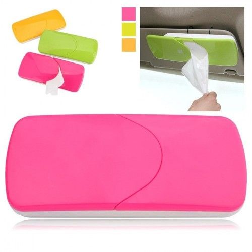 Soft Fiber Mop Cloth Car Tissue Holder