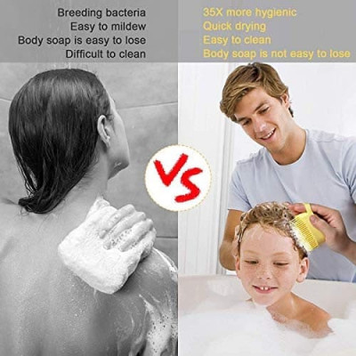 SILICON SHOWER BRUSH