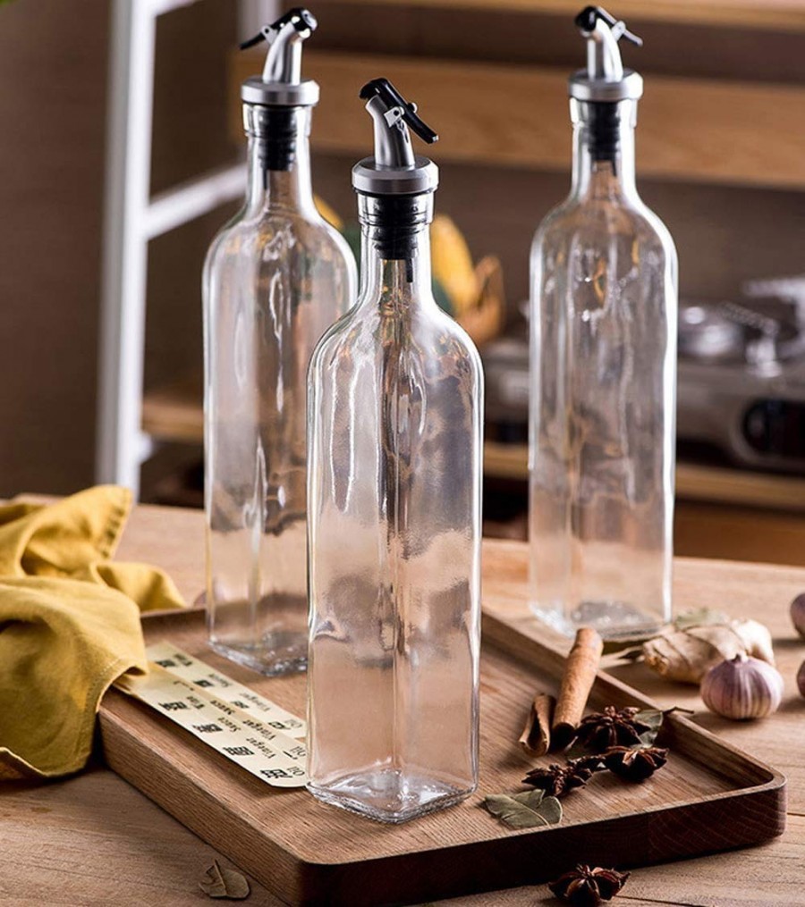 GLASS OIL BOTTLE (500 ML)